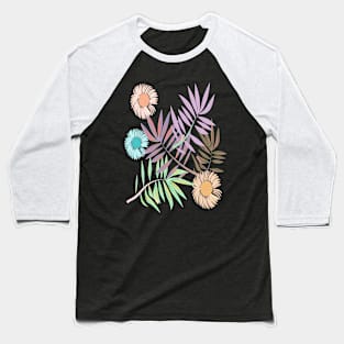 Gerbera and Palms Baseball T-Shirt